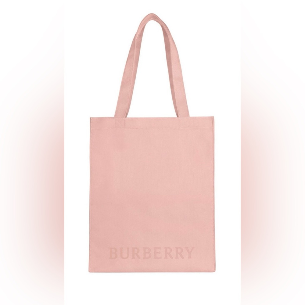 BURBERRY Her Pink Canvas Tote Bag GWP NEW!